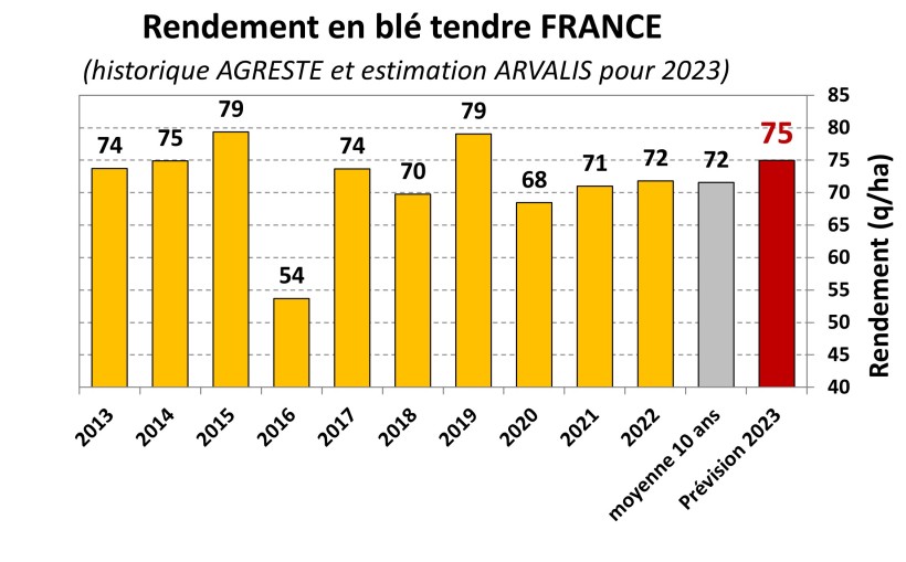 Récolte De Blé Tendre 2023 : Des Rendements En Hausse Dans Un Contexte ...