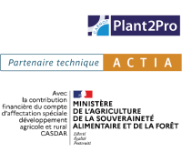 Membre ACTA, Plant2Pro, partenaire ACTIA, avec la contribution du CASDAR